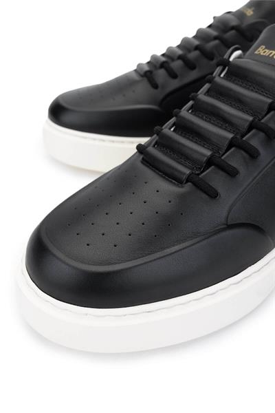 Barracuda Erkek Hakiki Deri Siyah Sneakers & Spor Ayakkabı