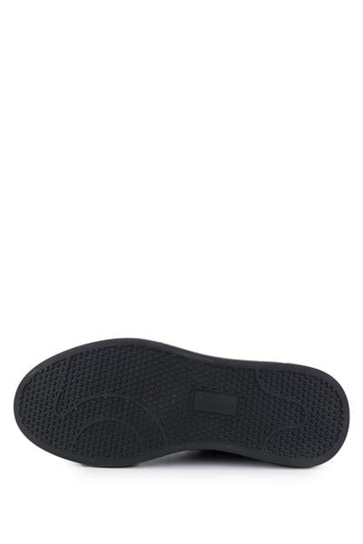 Barracuda Erkek Hakiki Deri Siyah/Beyaz Sneakers & Spor Ayakkabı