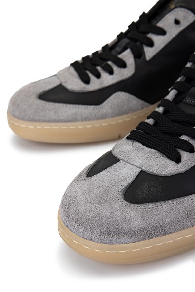 Barracuda Erkek Hakiki Deri Siyah/Gri Sneakers & Spor Ayakkabı