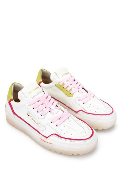 Barracuda Kadın Hakiki Deri Beyaz Sneakers & Spor Ayakkabı