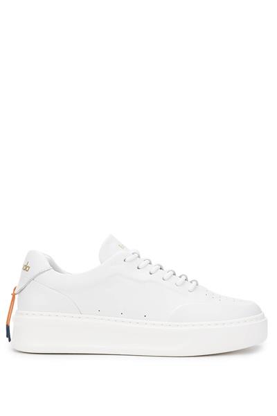 Barracuda Kadın Hakiki Deri Beyaz/Beyaz Sneakers & Spor Ayakkabı