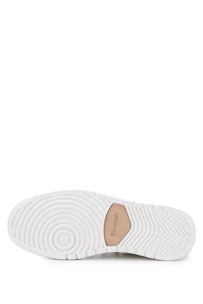 Barracuda Kadın Hakiki Deri Beyaz/Lila Sneakers & Spor Ayakkabı