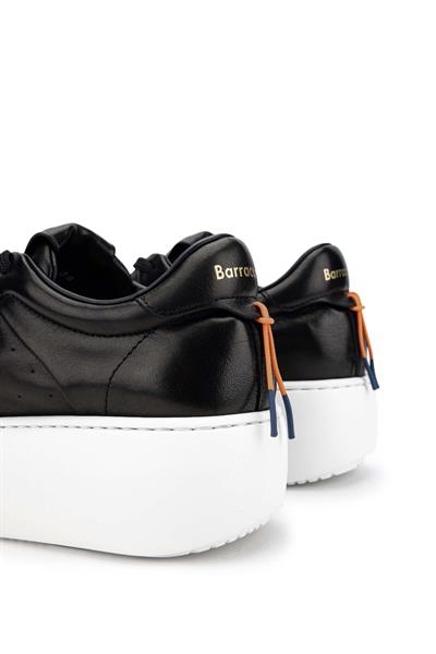 Barracuda Kadın Hakiki Deri Siyah Sneakers & Spor Ayakkabı