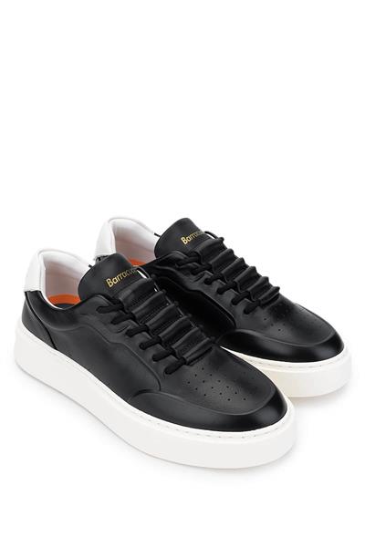 Barracuda Kadın Hakiki Deri Siyah/Beyaz Sneakers & Spor Ayakkabı