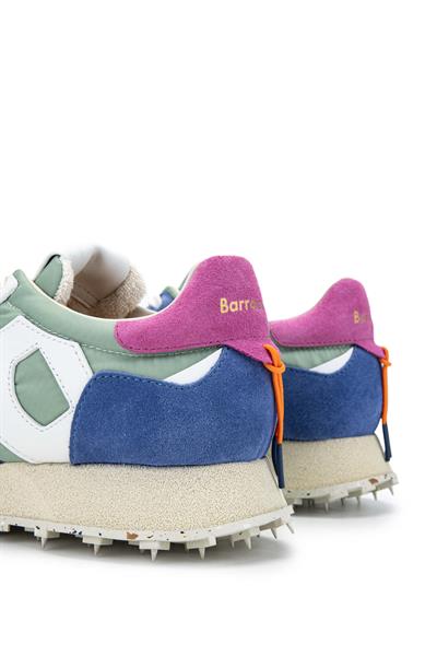 Barracuda Kadın Tekstil Deri Lacivert/Yeşil Sneakers & Spor Ayakkabı