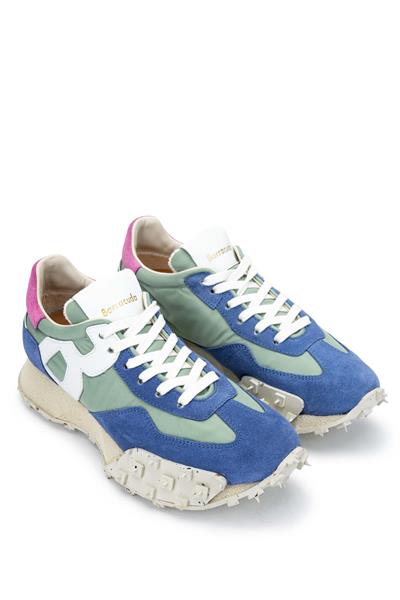 Barracuda Kadın Tekstil Deri Lacivert/Yeşil Sneakers & Spor Ayakkabı