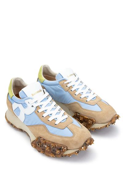 Barracuda Kadın Tekstil Deri Vizon/Mavi Sneakers & Spor Ayakkabı