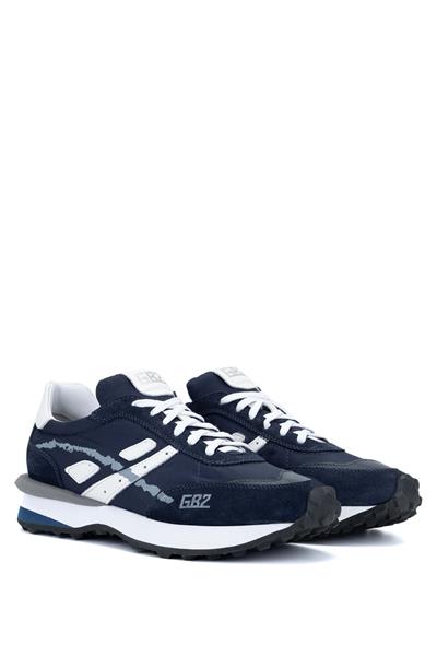 Butteri Erkek Deri & Tekstil Lacivert Sneakers & Spor Ayakkabı