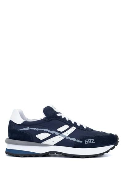 Butteri Erkek Deri & Tekstil Lacivert Sneakers & Spor Ayakkabı