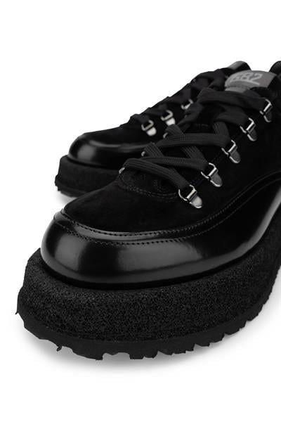 Butteri Erkek Hakiki Deri Siyah Sneaker Ayakkabı