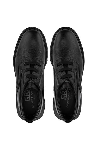 Butteri Erkek Hakiki Deri Siyah Klasik Ayakkabı