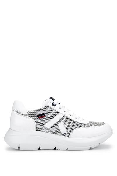 Callaghan Erkek Deri & Tekstil Beyaz Sneakers & Spor Ayakkabı