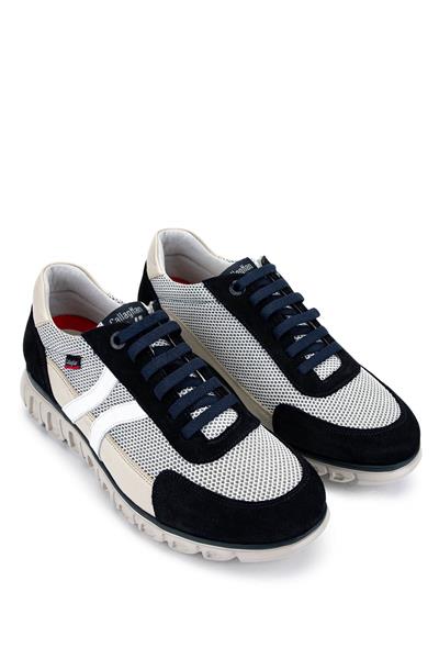 Callaghan Erkek Deri & Tekstil Lacivert/Beyaz Sneakers & Spor Ayakkabı
