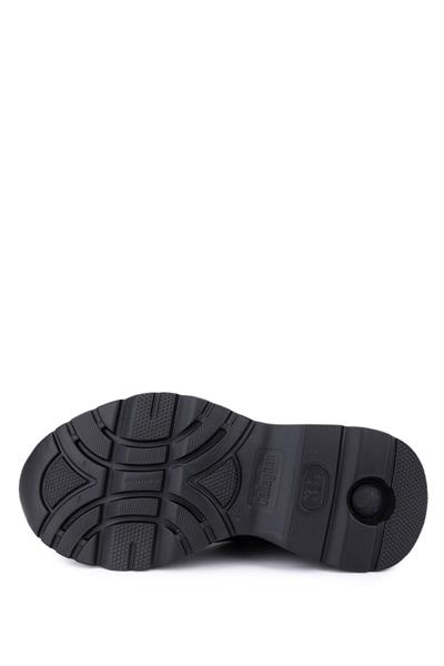 Callaghan Erkek Deri & Tekstil Siyah Sneakers & Spor Ayakkabı