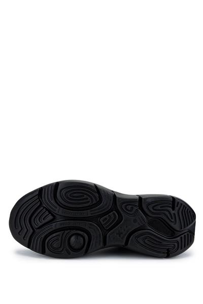 Callaghan Erkek Deri & Tekstil Siyah Sneakers & Spor Ayakkabı