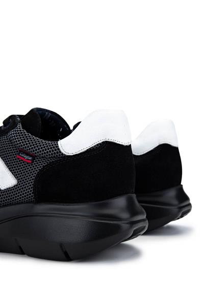 Callaghan Erkek Deri & Tekstil Siyah Sneakers & Spor Ayakkabı