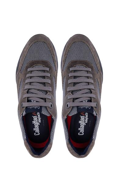 Callaghan Erkek Deri & Tekstil Kahverengi Sneakers & Spor Ayakkabı