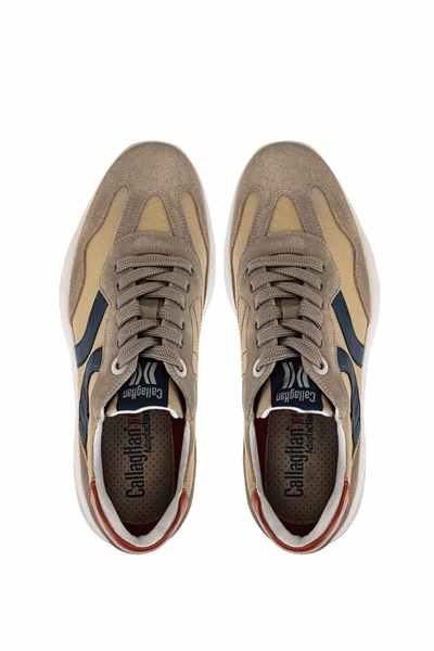 Callaghan Erkek Hakiki Deri Bej Sneakers & Spor Ayakkabı