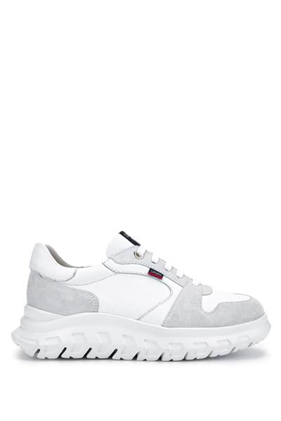 Callaghan Erkek Hakiki Deri Beyaz Sneakers & Spor Ayakkabı