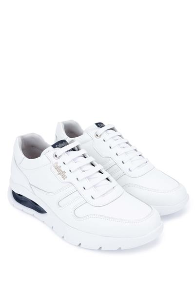 Callaghan Erkek Hakiki Deri Beyaz Sneakers & Spor Ayakkabı