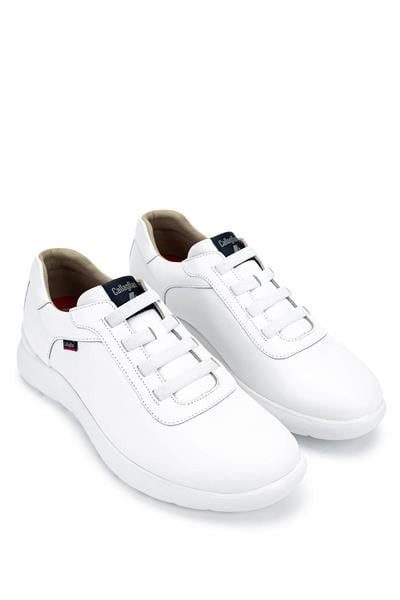 Callaghan Erkek Hakiki Deri Beyaz Sneakers & Spor Ayakkabı
