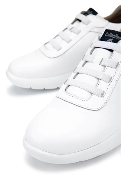 Callaghan Erkek Hakiki Deri Beyaz Sneakers & Spor Ayakkabı