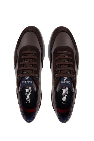 Callaghan Erkek Hakiki Deri Kahverengi Sneakers & Spor Ayakkabı
