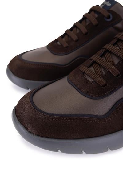 Callaghan Erkek Hakiki Deri Kahverengi Sneakers & Spor Ayakkabı