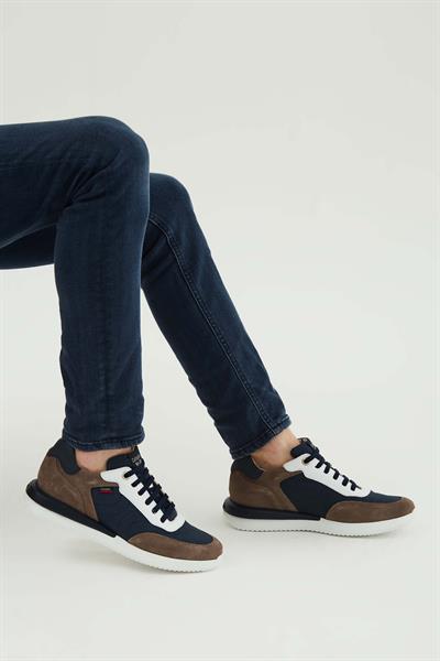 Callaghan Erkek Hakiki Deri Kahverengi/Lacivert Sneakers & Spor Ayakkabı