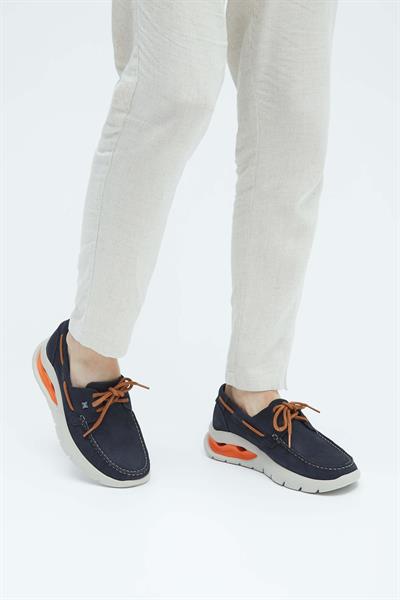 Callaghan Erkek Hakiki Deri Lacivert Nubuk Casual Ayakkabı