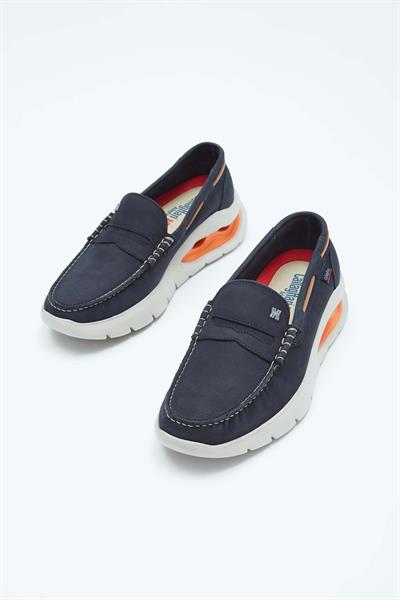 Callaghan Erkek Hakiki Deri Lacivert Nubuk Casual Ayakkabı