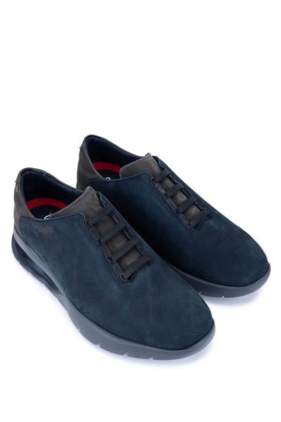 Callaghan Erkek Hakiki Deri Mavi Sneakers & Spor Ayakkabı