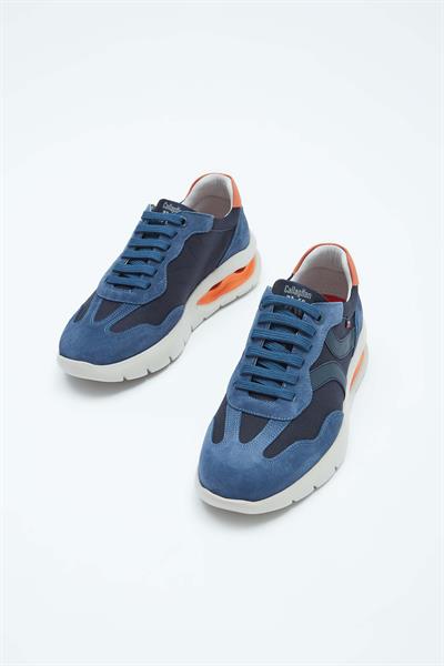 Callaghan Erkek Hakiki Deri Mavi Sneakers & Spor Ayakkabı