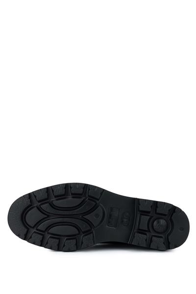 Callaghan Erkek Hakiki Deri Siyah Klasik Ayakkabı