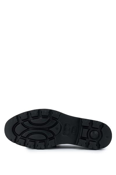 Callaghan Erkek Hakiki Deri Siyah Loafer Ayakkabı