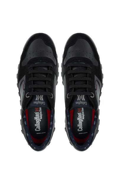 Callaghan Erkek Hakiki Deri Siyah Sneakers & Spor Ayakkabı
