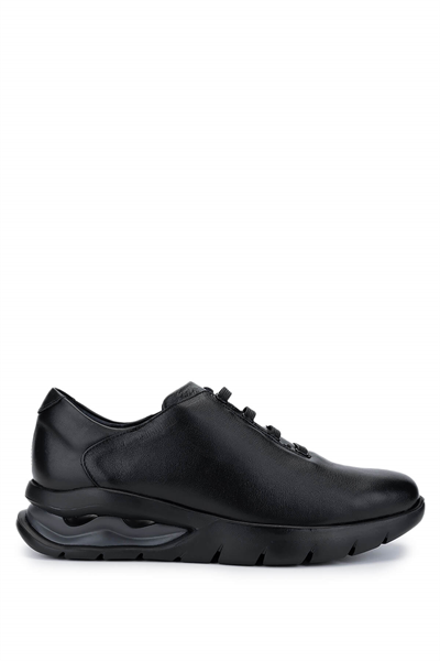 Callaghan Erkek Hakiki Deri Siyah Sneakers & Spor Ayakkabı