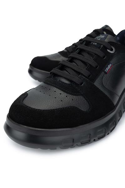 Callaghan Erkek Hakiki Deri Siyah Sneakers & Spor Ayakkabı