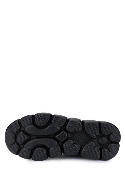 Callaghan Erkek Hakiki Deri Siyah Sneakers & Spor Ayakkabı