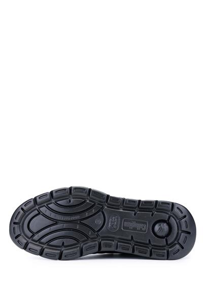 Callaghan Erkek Hakiki Deri Siyah Sneakers & Spor Ayakkabı