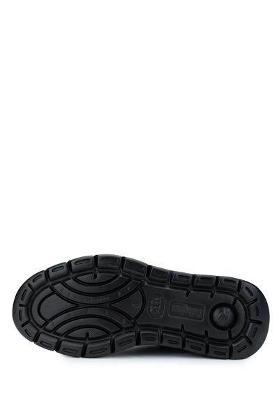 Callaghan Erkek Hakiki Deri Siyah Sneakers & Spor Ayakkabı