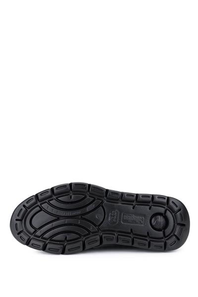 Callaghan Erkek Hakiki Deri Siyah Sneakers & Spor Ayakkabı