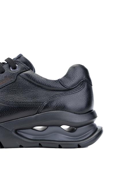 Callaghan Erkek Hakiki Deri Siyah Sneakers & Spor Ayakkabı