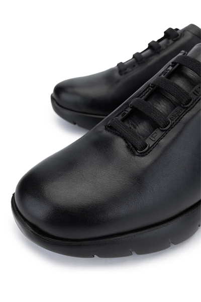 Callaghan Erkek Hakiki Deri Siyah Sneakers & Spor Ayakkabı