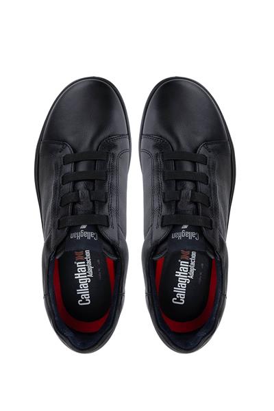 Callaghan Erkek Hakiki Deri Siyah Sneakers & Spor Ayakkabı