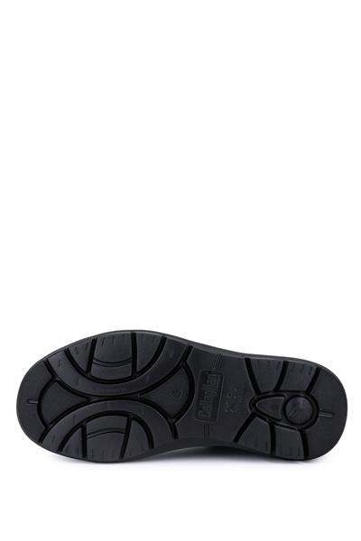 Callaghan Erkek Hakiki Deri Siyah Sneakers & Spor Ayakkabı