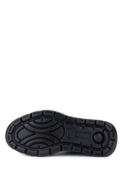 Callaghan Erkek Hakiki Deri Siyah Sneakers & Spor Ayakkabı