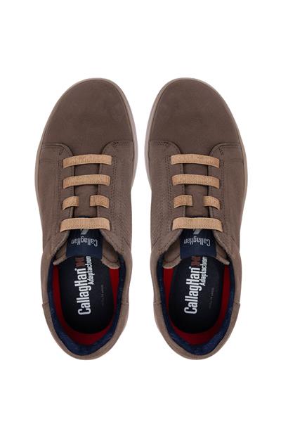 Callaghan Erkek Hakiki Deri Kahverengi Sneakers & Spor Ayakkabı