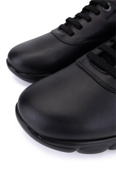 Callaghan Erkek Hakiki Deri  Siyah Sneakers & Spor Ayakkabı