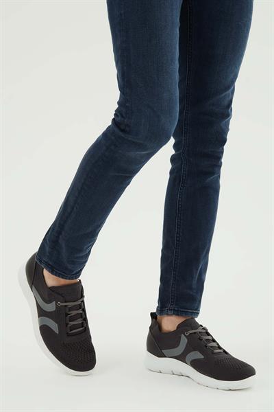 Callaghan Erkek Tekstil/Hakiki Deri Gri Sneakers & Spor Ayakkabı